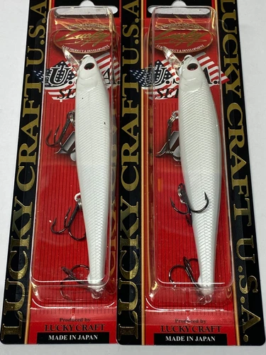 Jerkbaits by Lucky Craft, Lot of 2, Flash Pointer 115, 9/16 oz., New