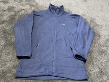 Berghaus Full Zip Fleece Women's UK 12 Purple/Blue 100 Polyester Jacket