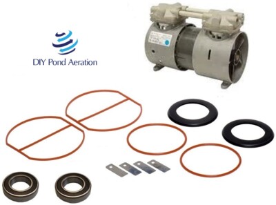 NEW Thomas Compressor Model 2619/2639 Rebuild Kit w/Bearings SK2619 TCK-2619