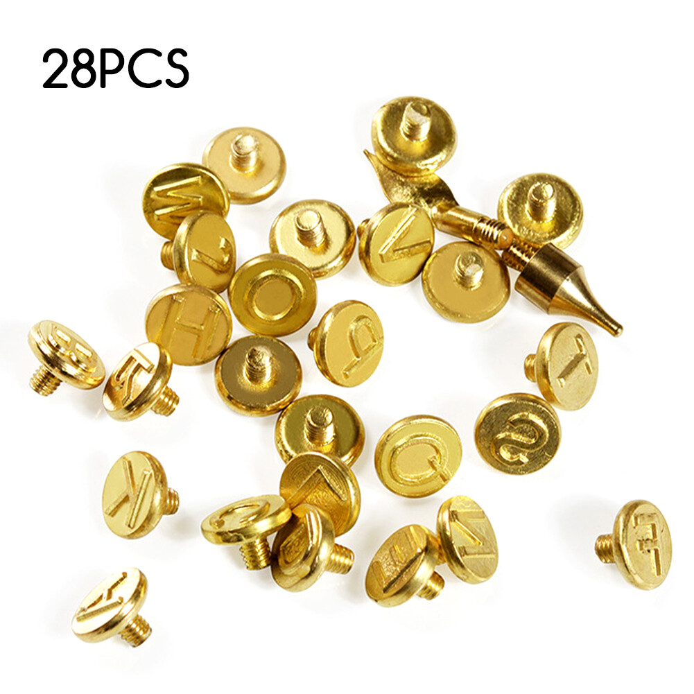 Craft Letter Wood Burning Tip Kit DIY Hand Tool Alphabet Branding eBay