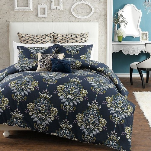 7Pc Anthology Galaxy FullQueen Comforter Set Jewel Tone Bedding Gypsy