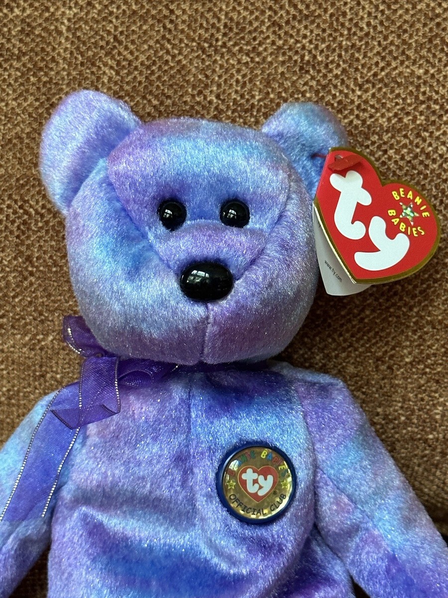 Ty Beanie Babies Clubby IV The Bear DOB August 4, 2001 8