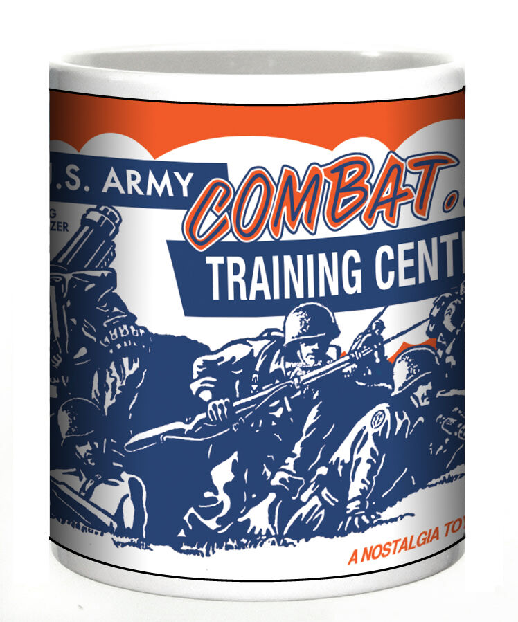 Ceramic mug featuring US Army Combat Training Center Play Set 