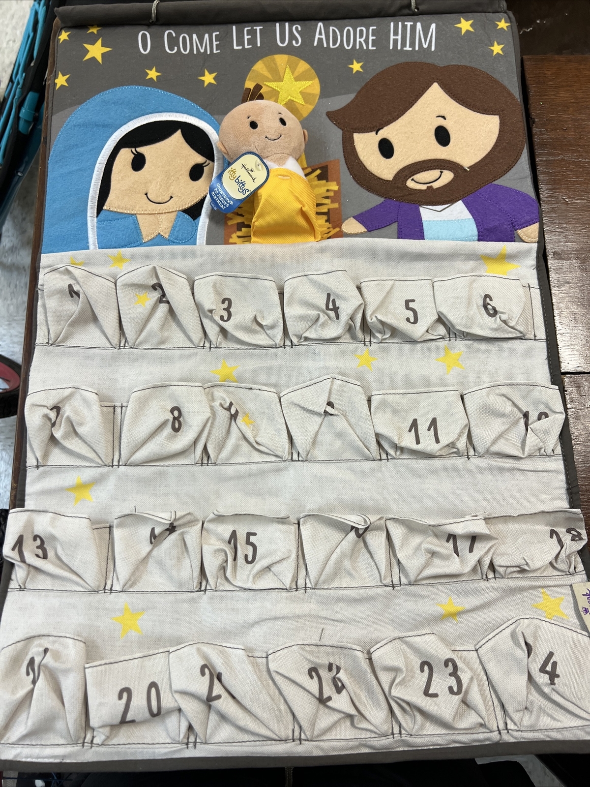 Hallmark itty bittys Countdown Advent Calendar Happy Birthday Jesus RARE  New | eBay