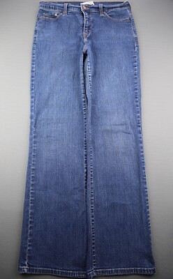 Womens 2010 Levi's 512 Jeans Perfectly Slimming Boot Cut Mid Rise Sz 12M (32x31)
