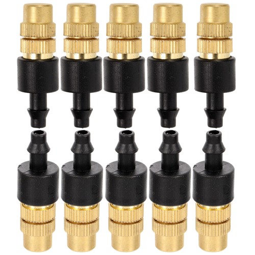 10 Pcs Atomized Copper Nozzle Atomizing Irrigation System Water Hose Sprayer - 第 1/12 張圖片