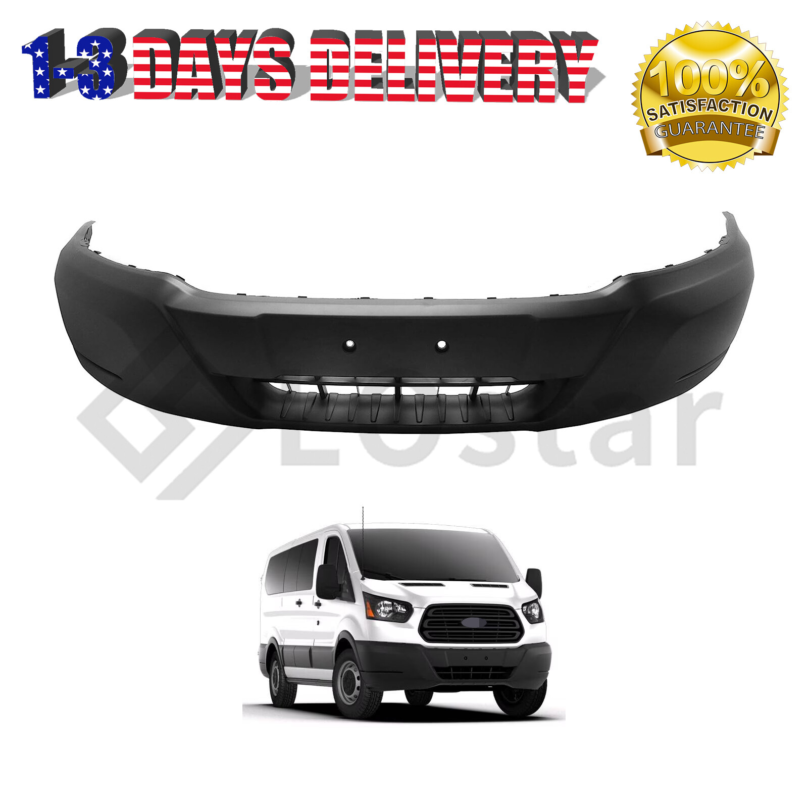 Bumper Cover Fascia Front Lower Fits Ford Transit150 FO1000707C