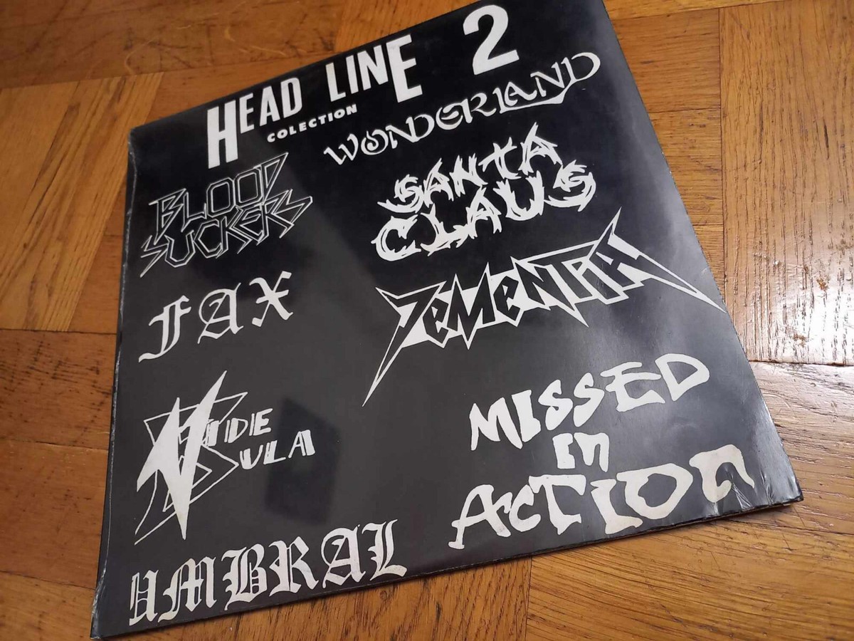 EXTREMELY RARE Headline 2 Collection '93 Metal Compilation Album