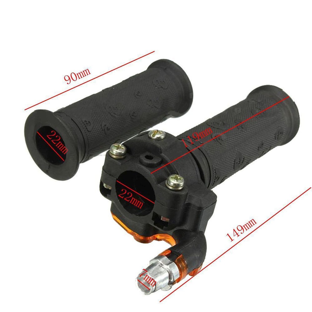 Twist Throttle Accelerator Grip + Cable For 47cc 49cc Mini Pocket Dirt