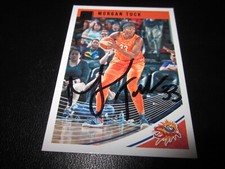 MORGAN TUCK SIGNED AUTOGRAPHED 2019 PANINI DONRUSS WNBA CARD # 6 SUN NUCONN