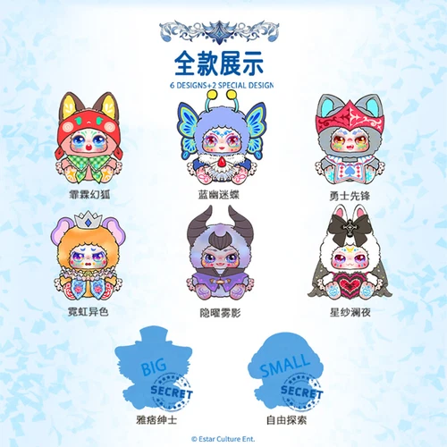 KIMMON Du bist die Protagonistin Serie Plüsch Blindbox süß Puppe Mädchen Geschenk Puppe - Bild 2 von 31