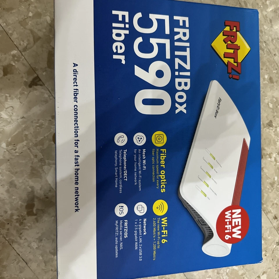 AVM FRITZ!BOX 5590 FIBER XGS-PON - Immagine 3 di 4