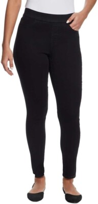 NWT Gloria Vanderbilt Amanda Women's Hi-Rise Pull On Ankle Jean Sz 12 $60 8D182