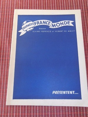 THEATERPROGRAMM '' LA MANIERE FORTE '' ( Ref. 54 )