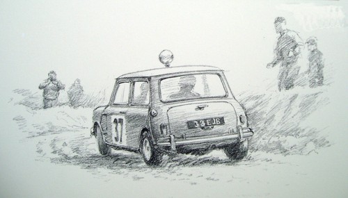 Tony Smith - First Mini Monte - Monte Carlo Rally - Print Only Ltd Edit 464/495 - Picture 7 of 12
