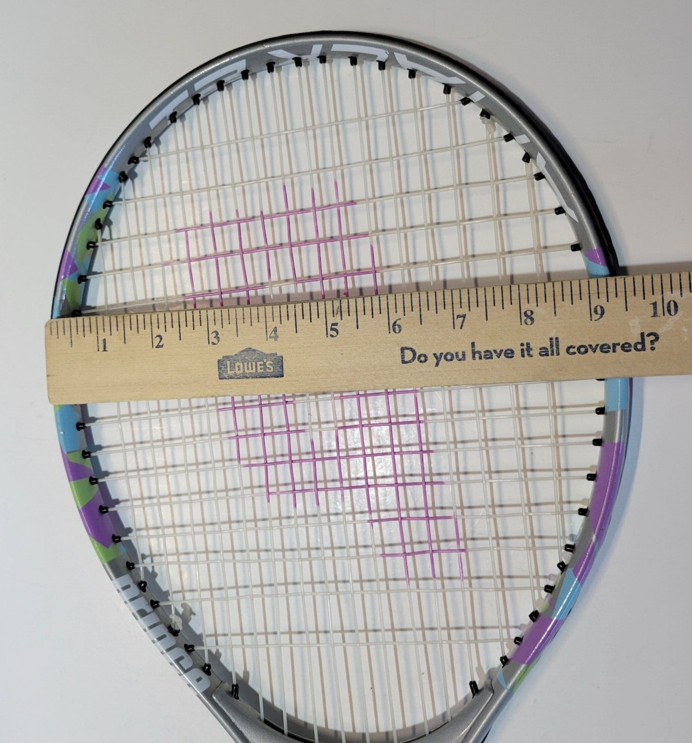 Prince Tennis Racquet Attack  21" Juniors Racket Gray White Purple