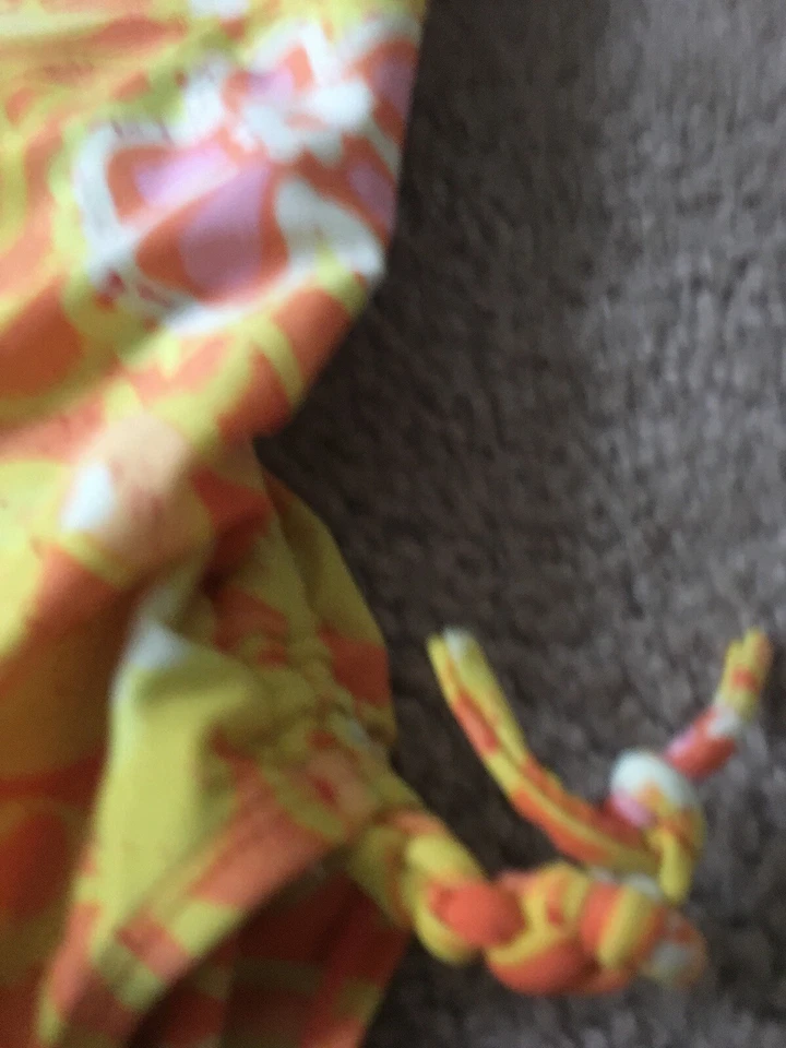 Sand N Sun Girls Floral Print 1-Piece Bathing Swimsuit Size 10 Multi-Color - Image 3 of 4