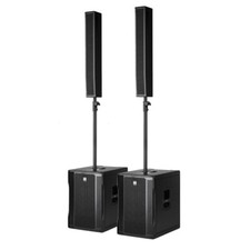 RCF EVOX 12 Active Powered Portable 2-Way Array PA DJ Speaker Systems Pair - ...
