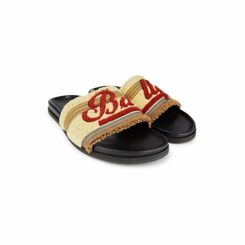Ginger Cotton Slide Sandals 