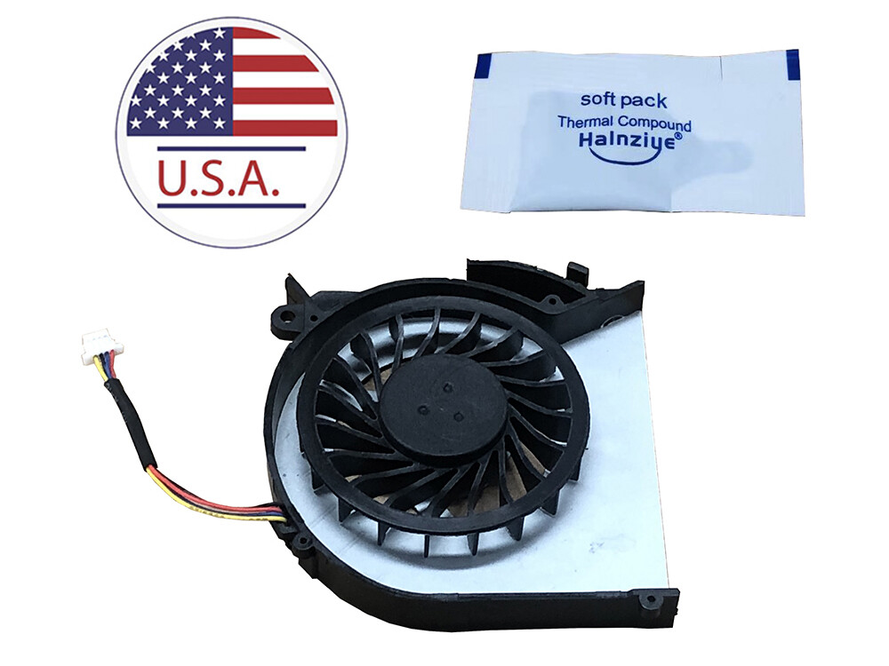 Ventilateur CPU 4 Broches Pour HP Pavilion DV7 6187CL, 6157CL, 650797 001 - Refroidissement Léger Et Facile à Installer - 9
