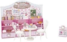 TAKARA TOMY Licca Chan Hello Kitty Sweets Cafe Set Sanrio from Japan new