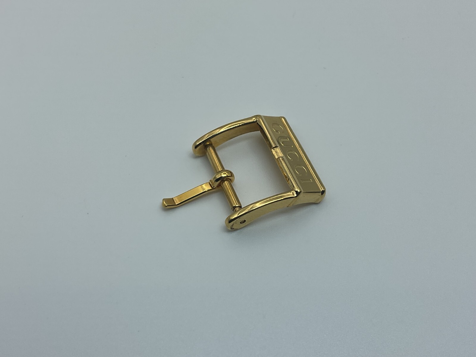 VINTAGE ORIGINAL NOS 14MM YELLOW BUCKLE CLASP FOR… - image 3