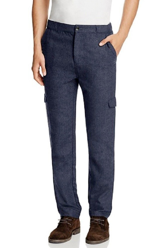 Мужские брюки-карго Native Youth Surge Slim Fit, темно-синий, Sz 34