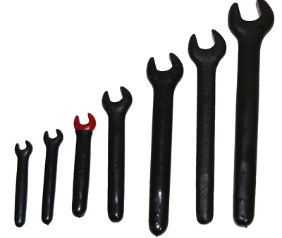 Cementex Wrenches Insulated Tools (7) 1-1/16, 15/16, 7/8, 11/16, 1/2, 7/16, 3/8