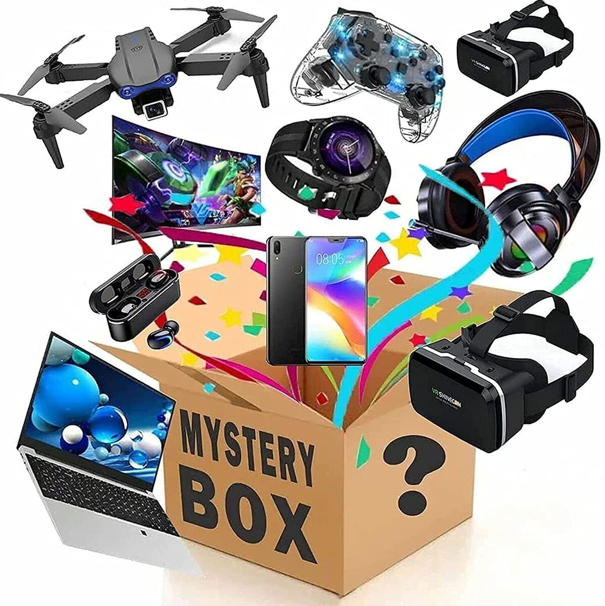 Mystery Box Set of Assorted Lucky Dip Random Products