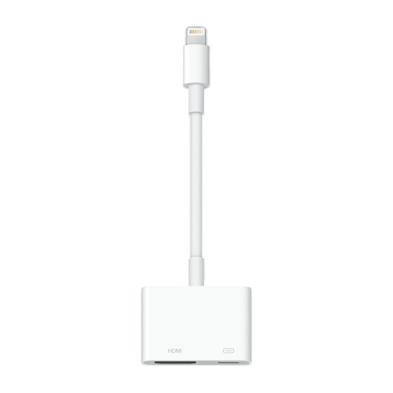 Apple MW2P3ZM/A hub di interfaccia Lightning Bianco