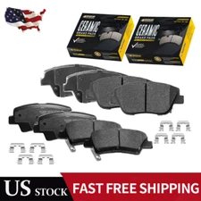Front &Rear Ceramic Brake Pads For 2011-2014 Hyundai Sonata,2011-2015 Kia Optima