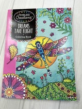 Cra-Z-Art Dreams Take Flight Adult Coloring Book 2018 Timeless Creations
