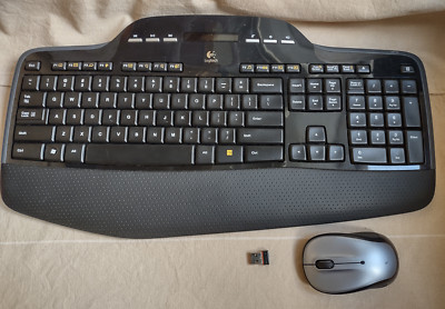 COMBO Logitech Wireless Keyboard + Mouse (MK700/MK710 + M325) Silver | eBay