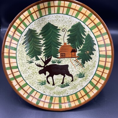 Outdoor/Nature/Cabin/Woods/Moose Themed 11'' Cake Stand