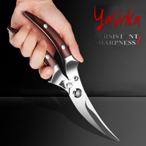 Kitchen Shears German Stainless Steel Chicken Fish Bone Cutter Cookware Tool New - Picture 1 of 6