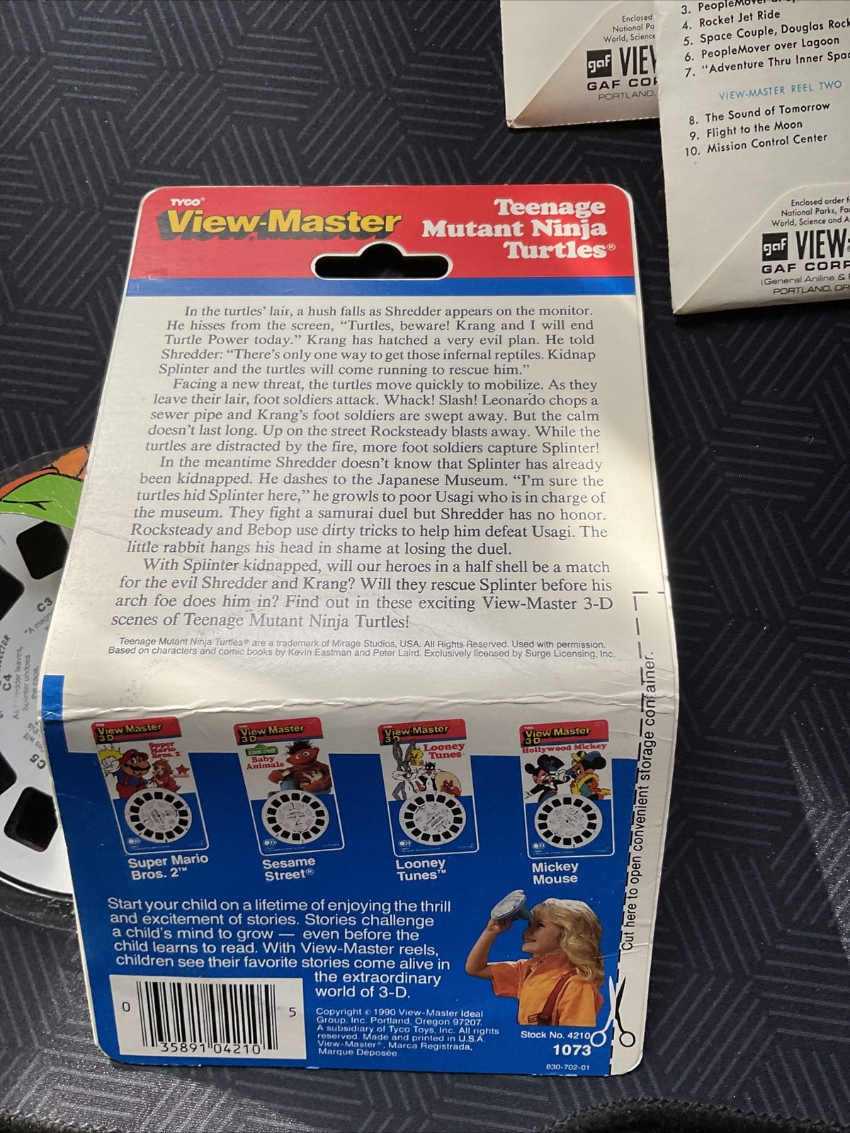View-Master Reels&nbsp;And Viewmaster Viewers Mixed Disney And Travel, View Master
