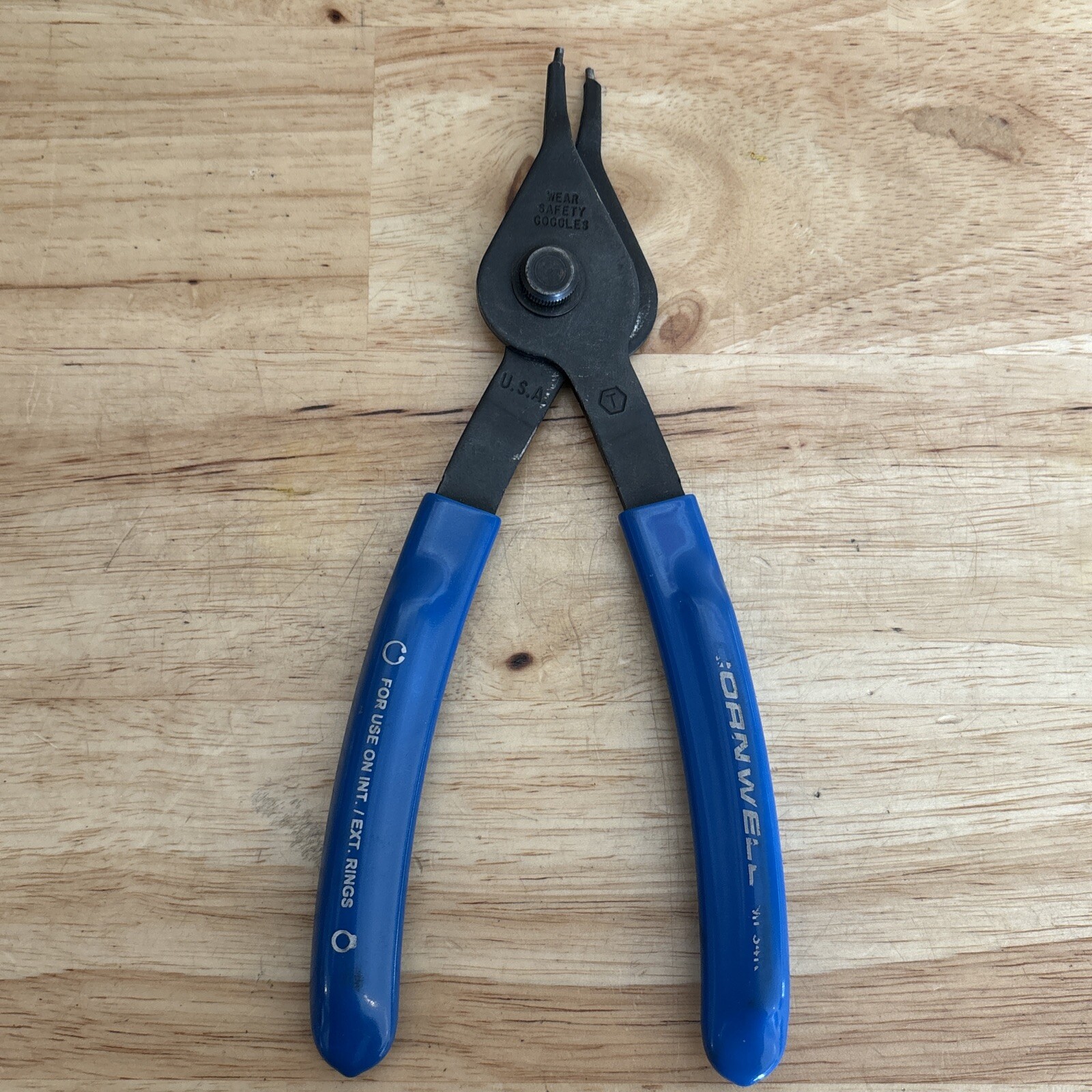 Cornwell Snap Ring Pliers Straight Reversible Internal External ML34RA FOR PARTS eBay