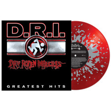 D.R.I. - Greatest Hits (Red-Silver Splatter Vinyl)