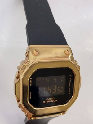 CASIO G-SHOCK GM-S5600PG-1JF Black Resin Quartz Digital Watch | eBay