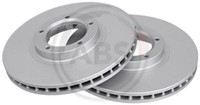 2X A.B.S. 16195 Bremsscheibe Vorne FüR Ford