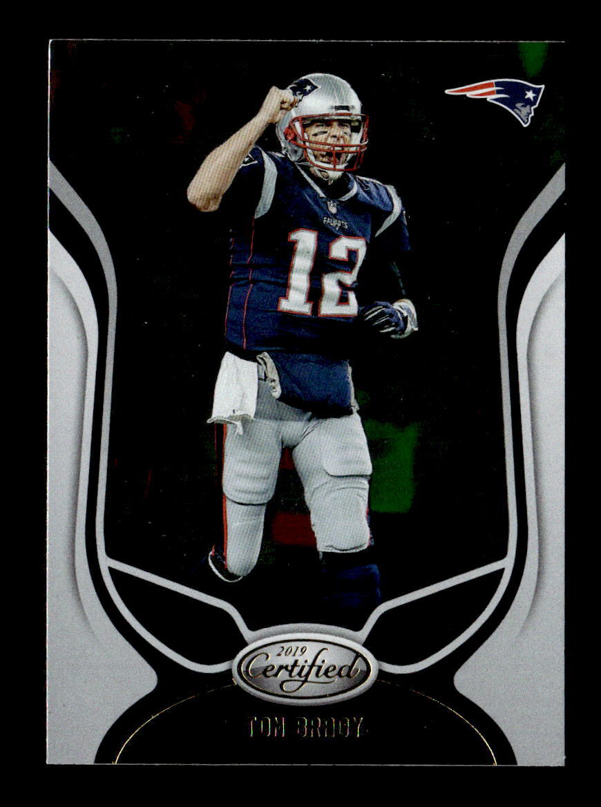 2019 Panini Certified #1 Tom Brady    New England Patriots   Football