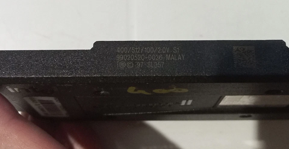 CPU pentium II - 400 Mhz Intel SL357 - Immagine 3 di 4