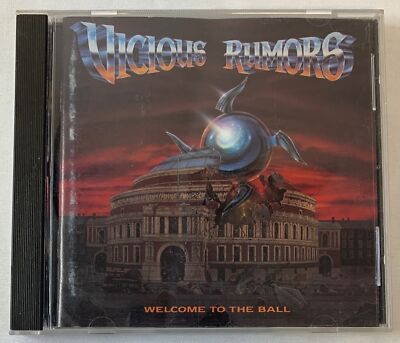 VICIOUS RUMORS Welcome To The Ball ~ booklet is worn