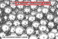 CATAPULT SLINGSHOT AMMO 6MM