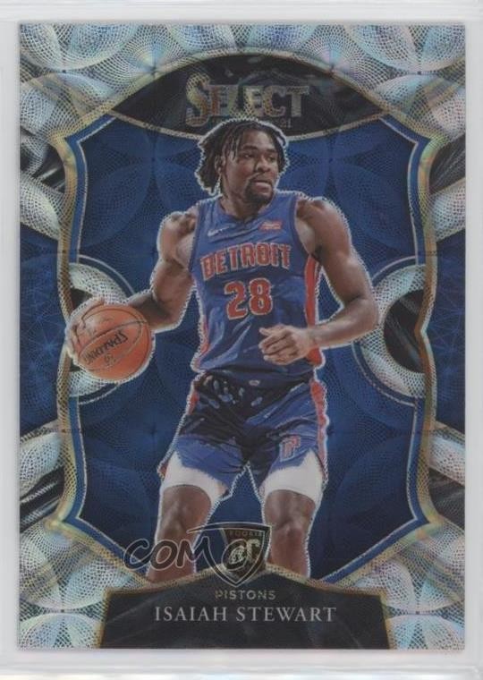 2020-21 Panini Select Concourse Scope Prizm Isaiah Stewart #76 0u0l
