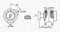 Magneti Marelli Generator FüR Ford