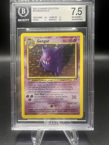 Gengar graded BGS 7.5 for sale on eBay