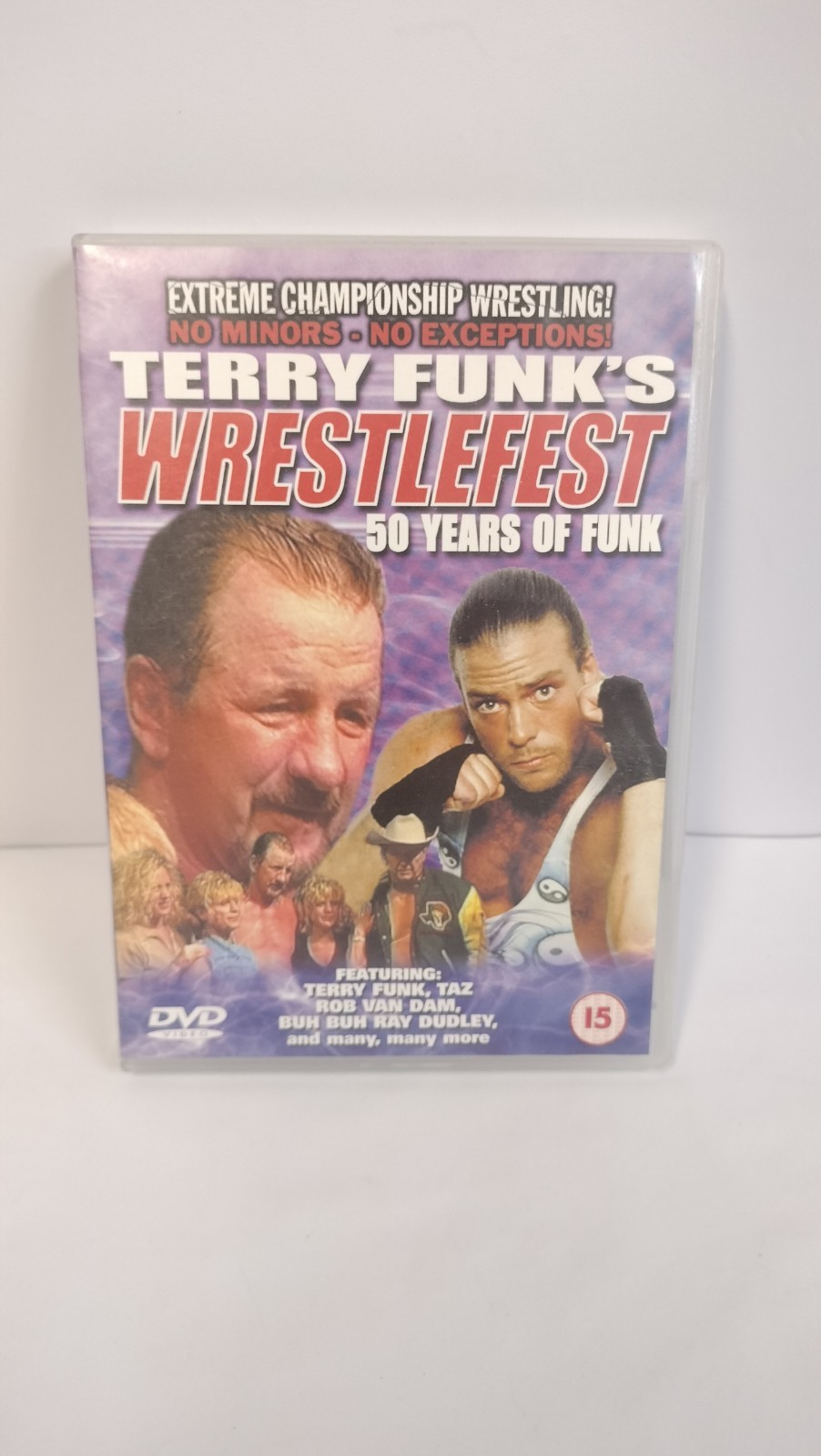 ECW TERRY FUNK WRESTLEFEST DVD 50 YEARS OF FUNK Wrestling DVD WCW WWF