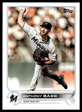 2022 Topps Update Anthony Bass Miami Marlins #227