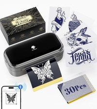 Phomemo Bluetooth Tattoo Stencil Printer Wireless Thermal Machine with 30 Papers